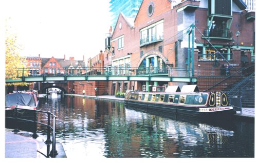 Birmingham Canal Basin, Birmingham, Warwickshire.