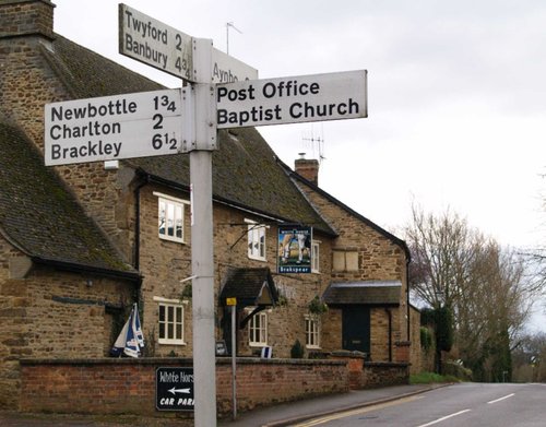 The White Horse pub, King's Sutton, Oxfordshire.