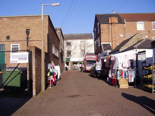 Top of Beeston Market, Beeston, Nottingham.