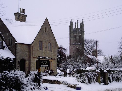 Lovely picture of the Cotswold village of Churchill, Oxfordshire