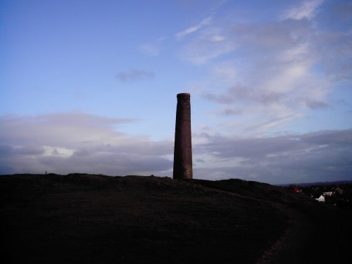 Troopers Hill, St George, Bristol on a wintry late afternoon