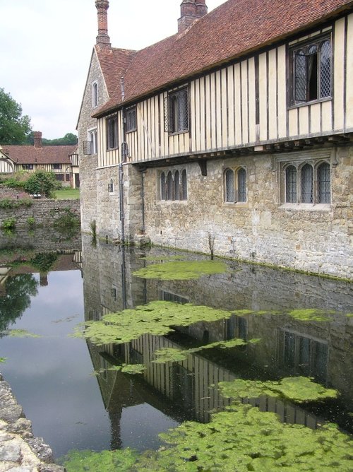 Ightham Mote, near Sevenoaks, Kent. Recently restored by the National Trust