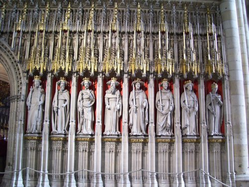 York Minster interior, York, North Yorkshire