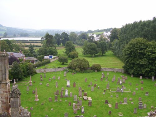 Melrose Abbey, the Borders, Scotland