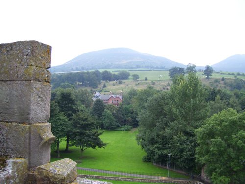 Melrose Abbey, the Borders, Scotland