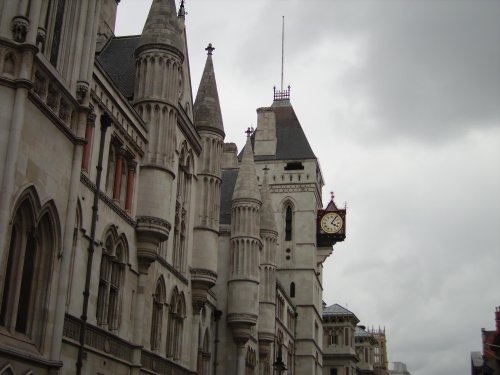 along the Strand, London