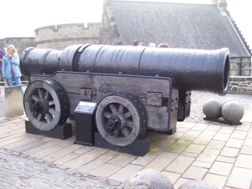 Mons Meg, Edinburgh Castle, Edinburgh, Midlothian