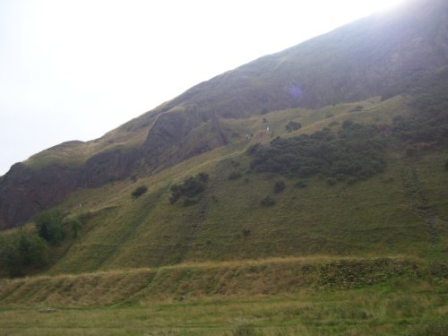 Salisbury Crags, Edinburgh, Midlothian