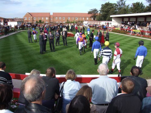 Redcar Racecourse, Redcar, North East England.