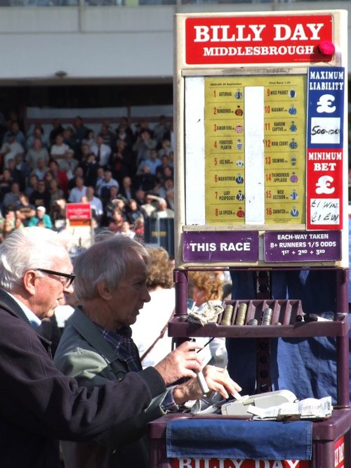 Redcar Racecourse, Redcar, North East England.