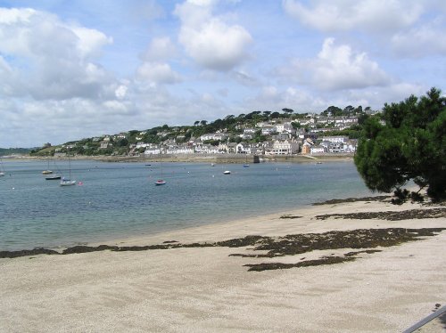 St Mawes is an attractive seaside town on the Roseland peninsular, near Falmouth, Cornwall.
