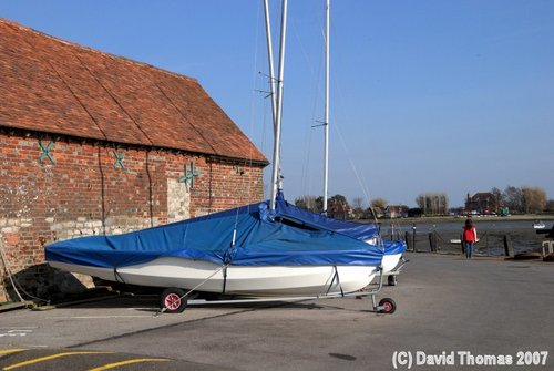 Bosham village nr Chichester, taken March 16th 2007 with Nikon D80.