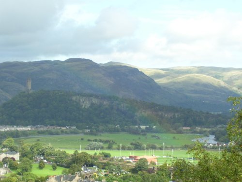 view from Stirling Castle, Stirling, Scotland