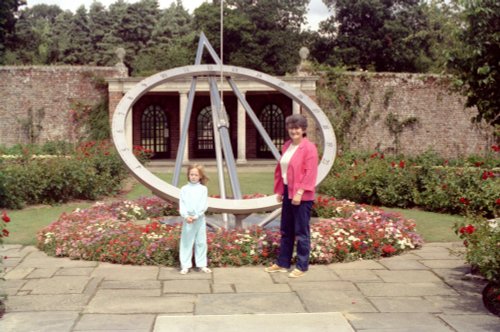 Herstmonceux Garden.  taken in 1986
