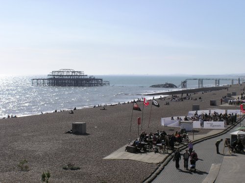 West Pier Brighton, Sussex
Wrecked by fire and storm.