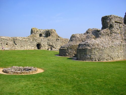 Pevensey Castle, Pevensey, East sussex