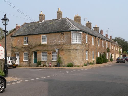 used to be the corner shop. Hinton St George. Somerset