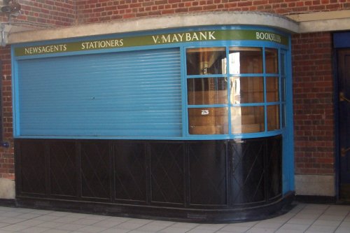 Old Newsagents Shop, Sudbury Town Station(Piccadilly Line)