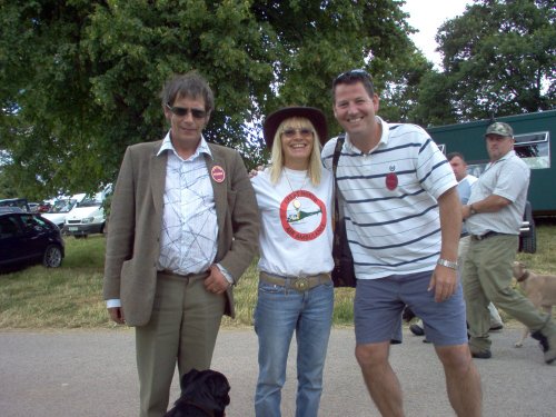 Lowther Castle, Cumbria. This is a picture of Lord and Lady Lonsdale at the 2004 Driving Trials.