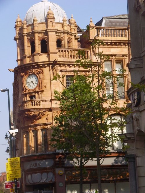 On the corner of Pelham Street and Clumber Street in Nottinghamshire