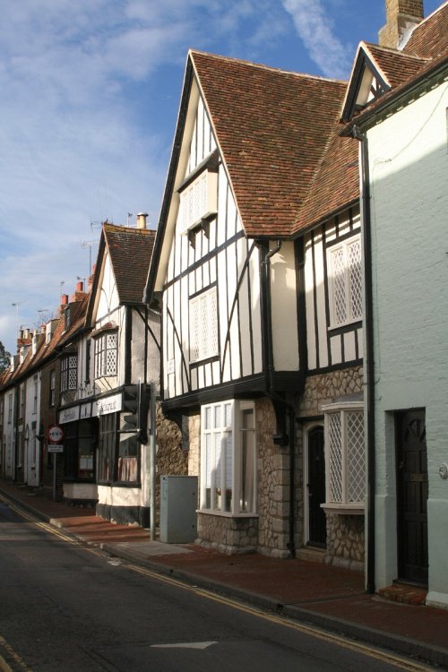 Part of the High street, Aylesford, Kent