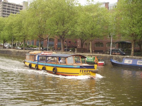 The ferry 'Emily' leaving Bristol City Centre for Temple Meads on the afternoon of 26th April 2007.