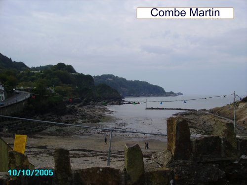 Combe Martin in Devon an amazing coastline