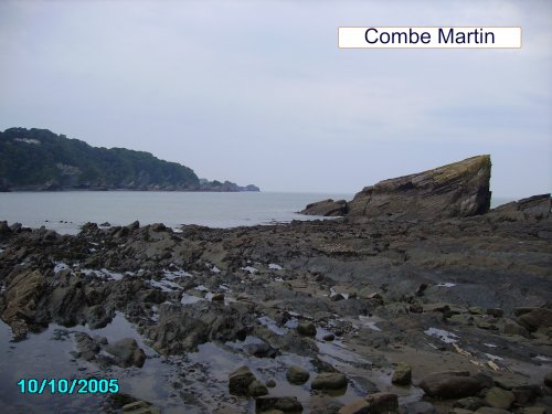 Combe Martin in Devon an amazing coastline