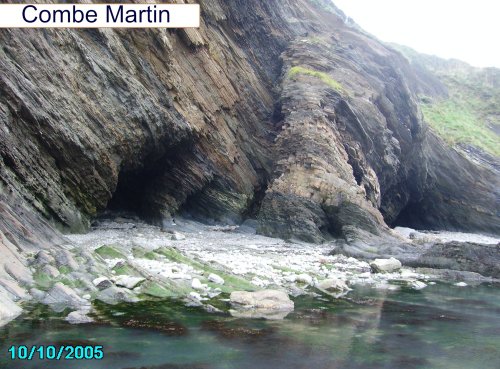 Combe Martin in Devon an amazing coastline