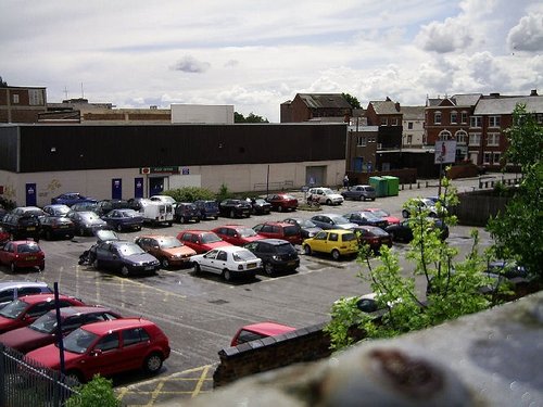 The former Co-op Car Park, Long Eaton, Derbyshire.