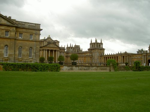 Blenheim Palace in Woodstock, Oxfordshire.