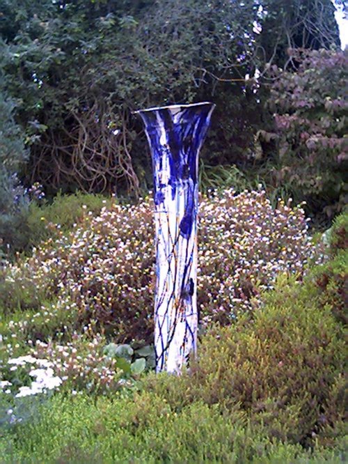 Garden sculpture at Dillington House, Ilminster, Somerset