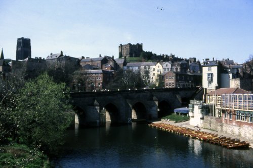 Elvet Bridge, over the River Wear; Durham City