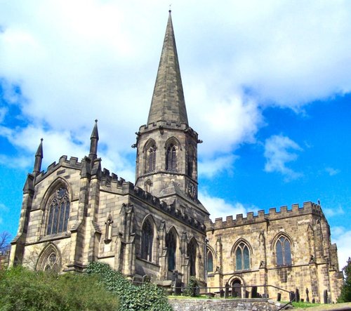 Bakewell parish church, Derbyshire