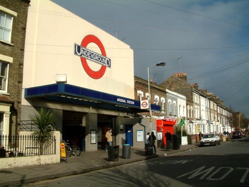 Arsenal Tube Station.