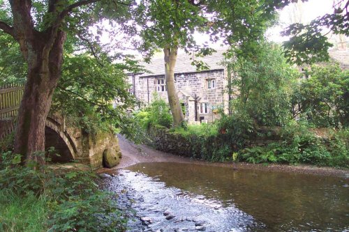 Beckfoot Bridge and Ford, Bingley