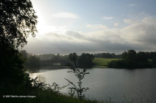 Blenheim Grand Bridge - watery dawn