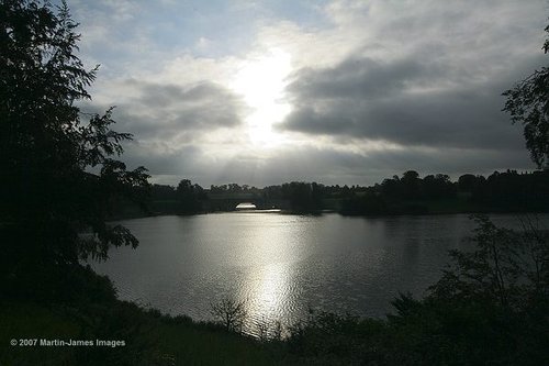 Blenheim Grand bridge and Lake - Watery Dawn