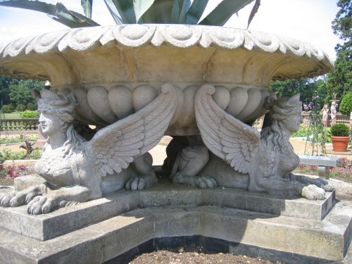 On the terrace of Osborne House