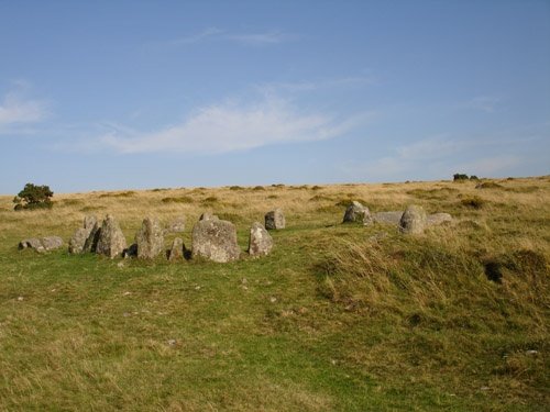The Nine Maidens Stone Circle, Devon
