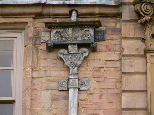 Detail on Drainpipe