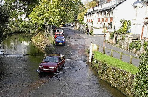 The crossing, Sidmouth, Devon