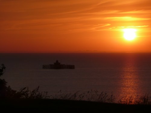 Sunset over Herne Bay