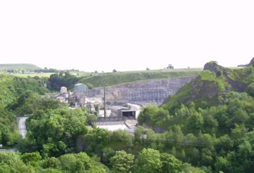 Topley Pike  Quarry looking from Wye Dale