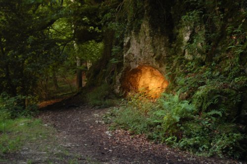 Near King Arthurs cave, Doward, Herefordshire.