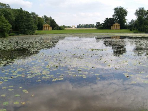 Lake and Monuments, Stowe Park, near Buckingham