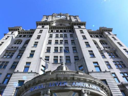 The Liver building, Liverpool, Merseyside