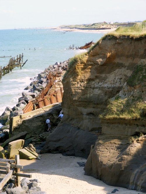 Happisburgh Cliffs, Norfolk