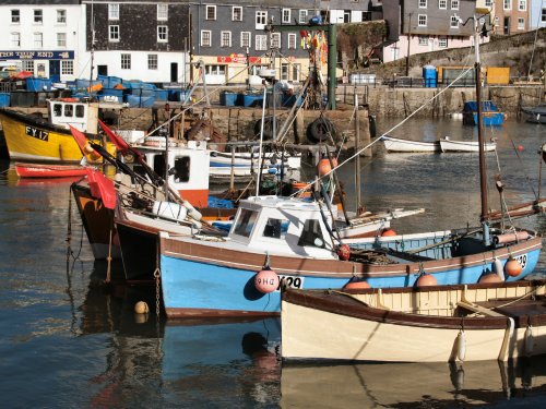 Mevagissey harbour, Cornwall