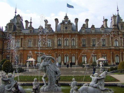 Fountain at Waddesdon Manor, Waddesdon, Buckinghamshire